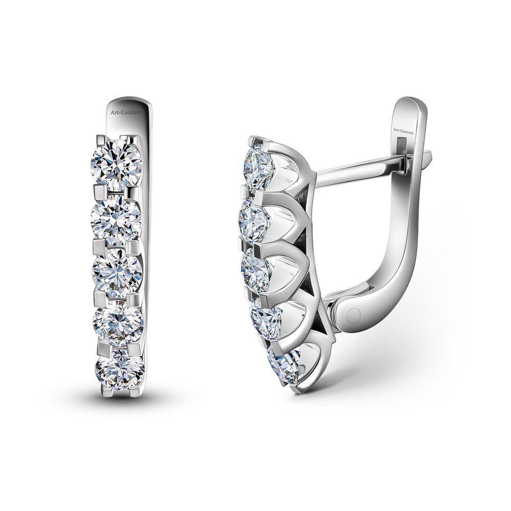 Серьги 585 oxy101web-3.0